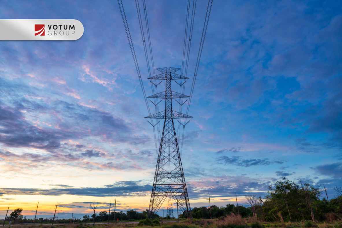 słup wysokiego napięcia na działce prywatnej – odszkodowanie za służebność przesyłu