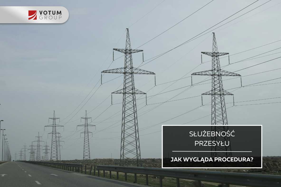 sluzebnosc-przesylu służebnosć przesyły - słupy wysokiego napięcia