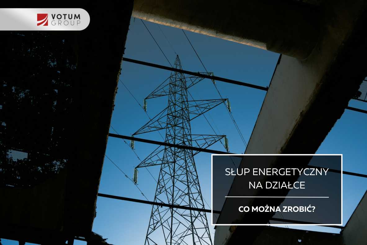 służebnosć przesyły - słupy wysokiego napięcia