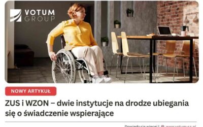 ZUS i WZON – dwie instytucje na drodze ubiegania się o świadczenie wspierające